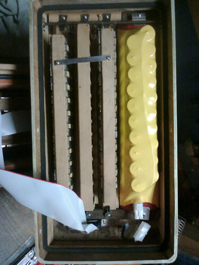 Battery of automatic accordion